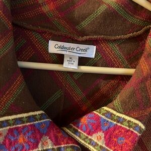 Coldwater Creek Sweater like jacket